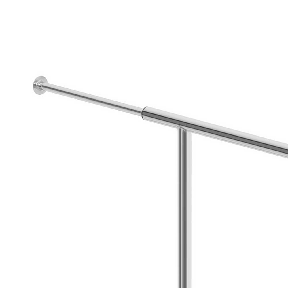Artiss Clothes Rack Single Rail Coat Stand Adjustable Hanger